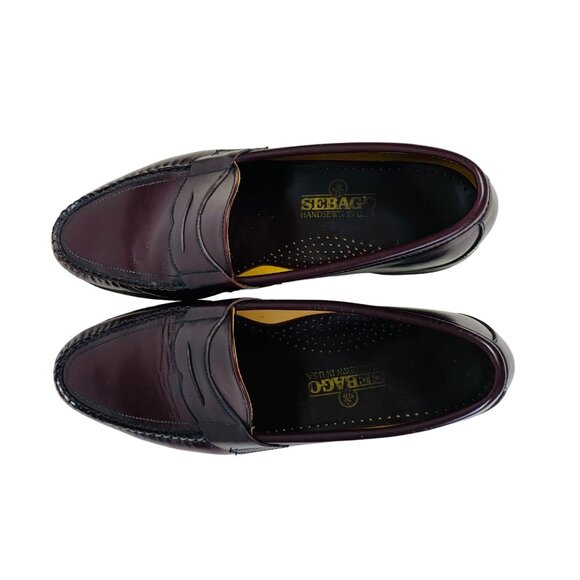 Sebago Classic Dan Loafers Size 15 E Shoe Penny Burgundy Leather Casual Preppy main image 8